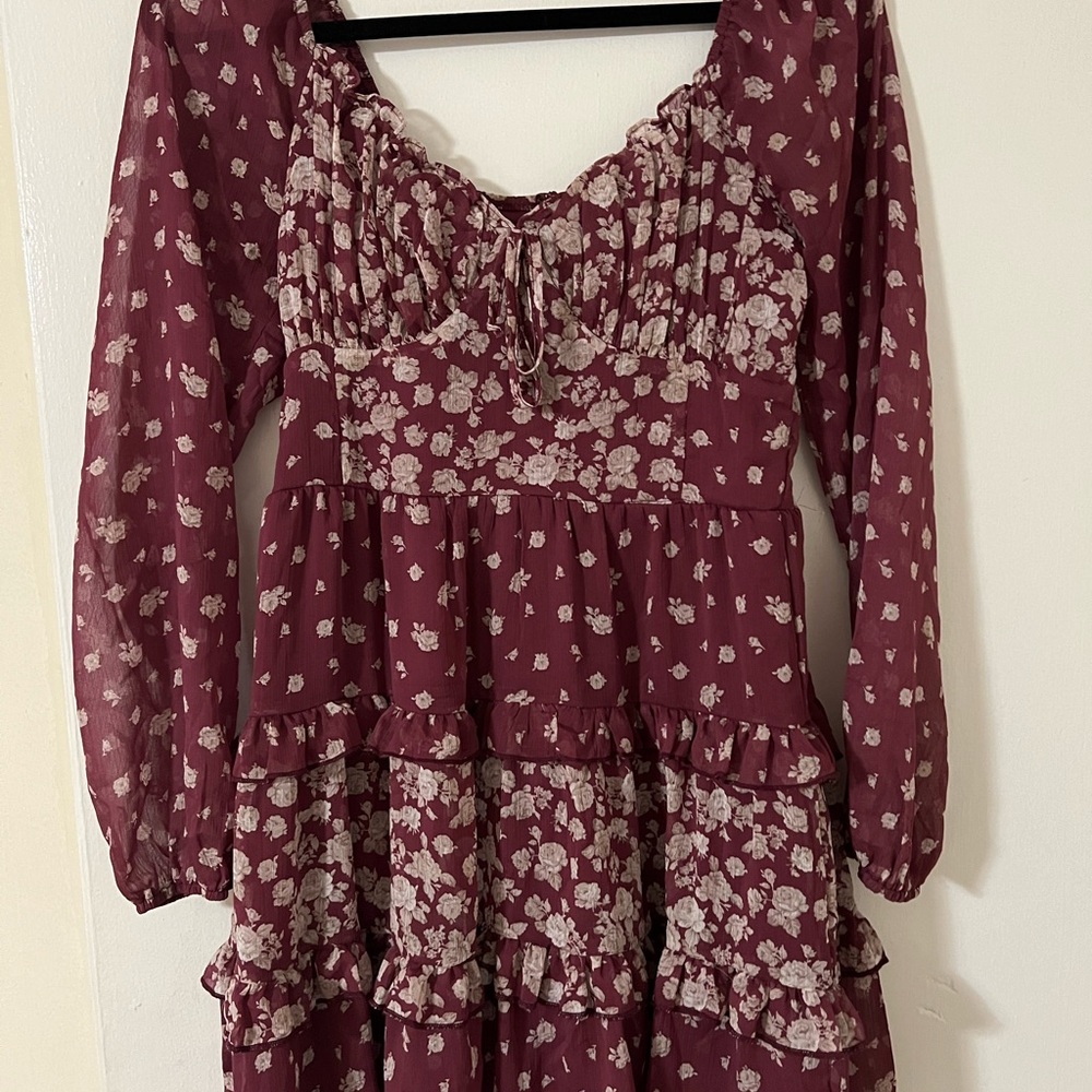 Altard state burgundy dress
